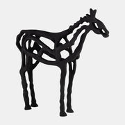 Metal 14 Horse Illusion Sculpture