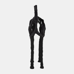 Metal 14 Horse Illusion Sculpture