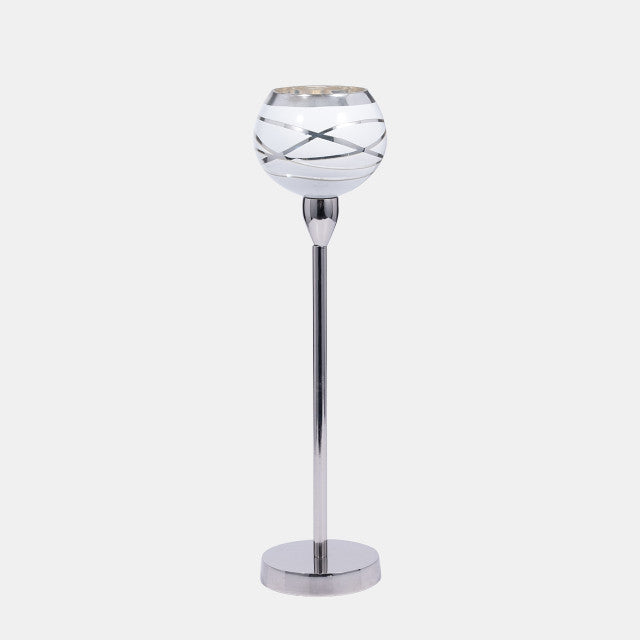 Glass Votive Holder With Stand