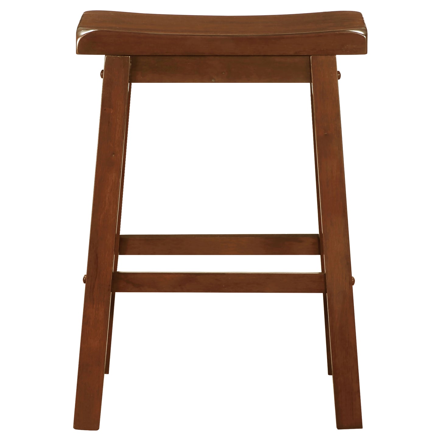 Durant Wood Backless Counter Stool Chestnut