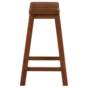 Durant Wood Backless Counter Stool Chestnut