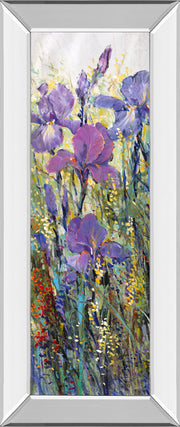 Mirrored Frame Iris Field I By Tim Otoole