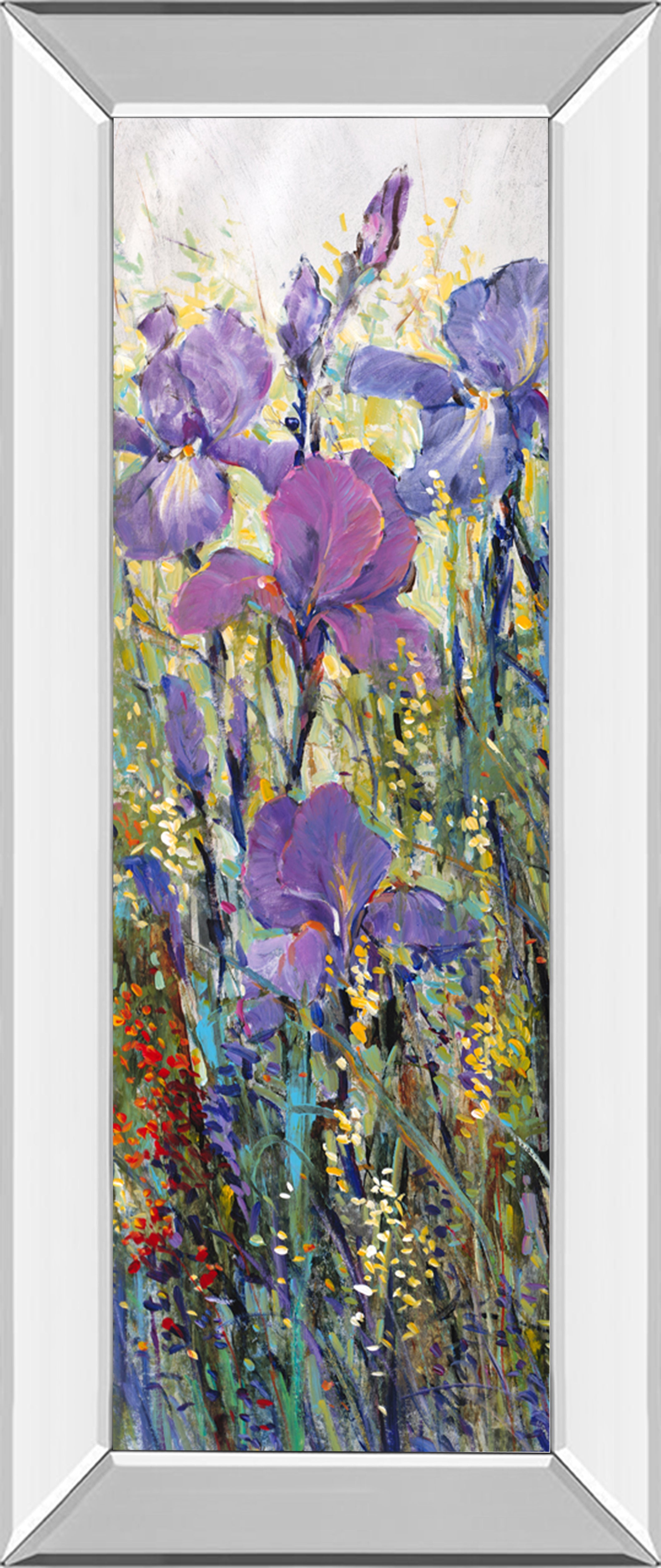 Mirrored Frame Iris Field I By Tim Otoole