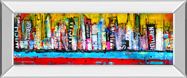 Mirrored Frame Skyline By Erin Ashley