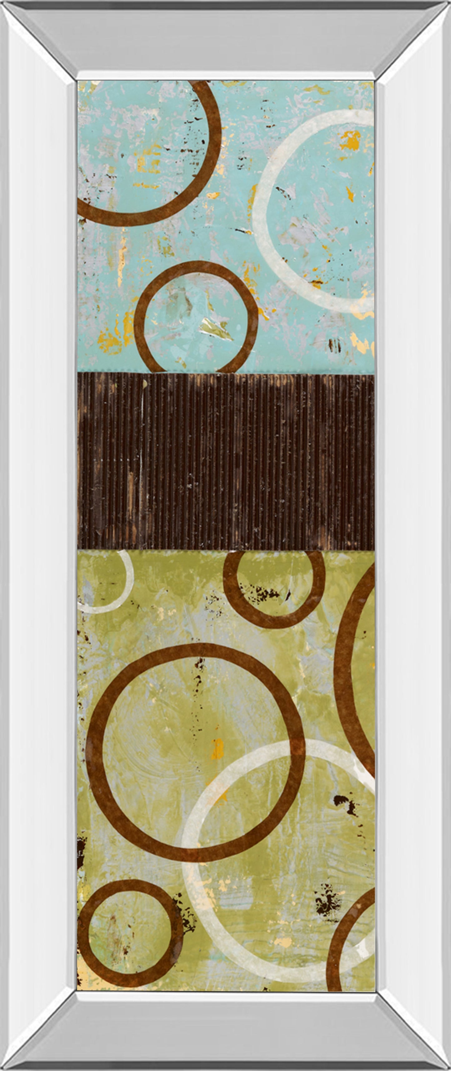 Mirrored Frame Sun Flower I By Natalie Avondet