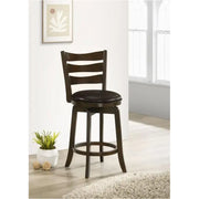 Murphy 38in Dark Cherry Swivel Counter Stool (Set of 2)