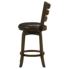 Murphy 38in Dark Cherry Swivel Counter Stool (Set of 2)