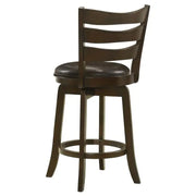 Murphy 38in Dark Cherry Swivel Counter Stool (Set of 2)