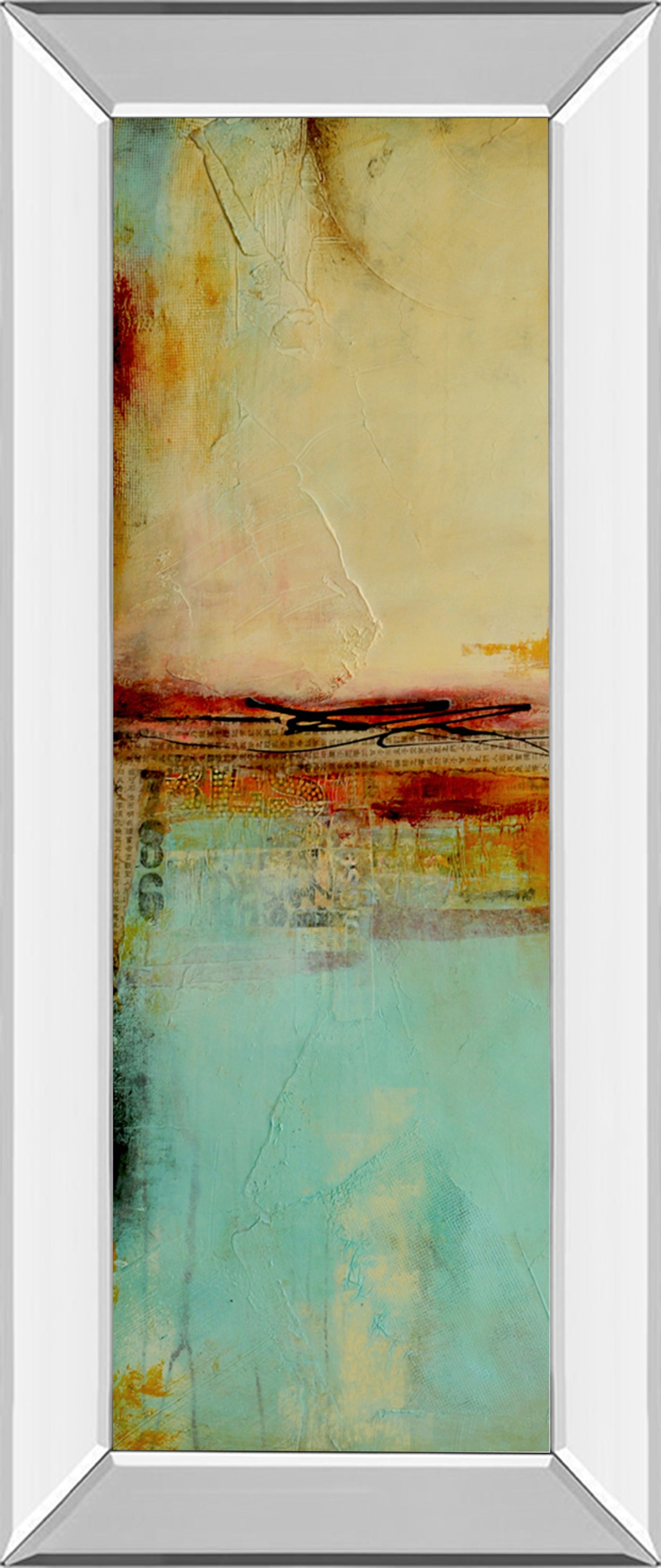 Mirrored Frame Eastside Story I By Erin Ashley