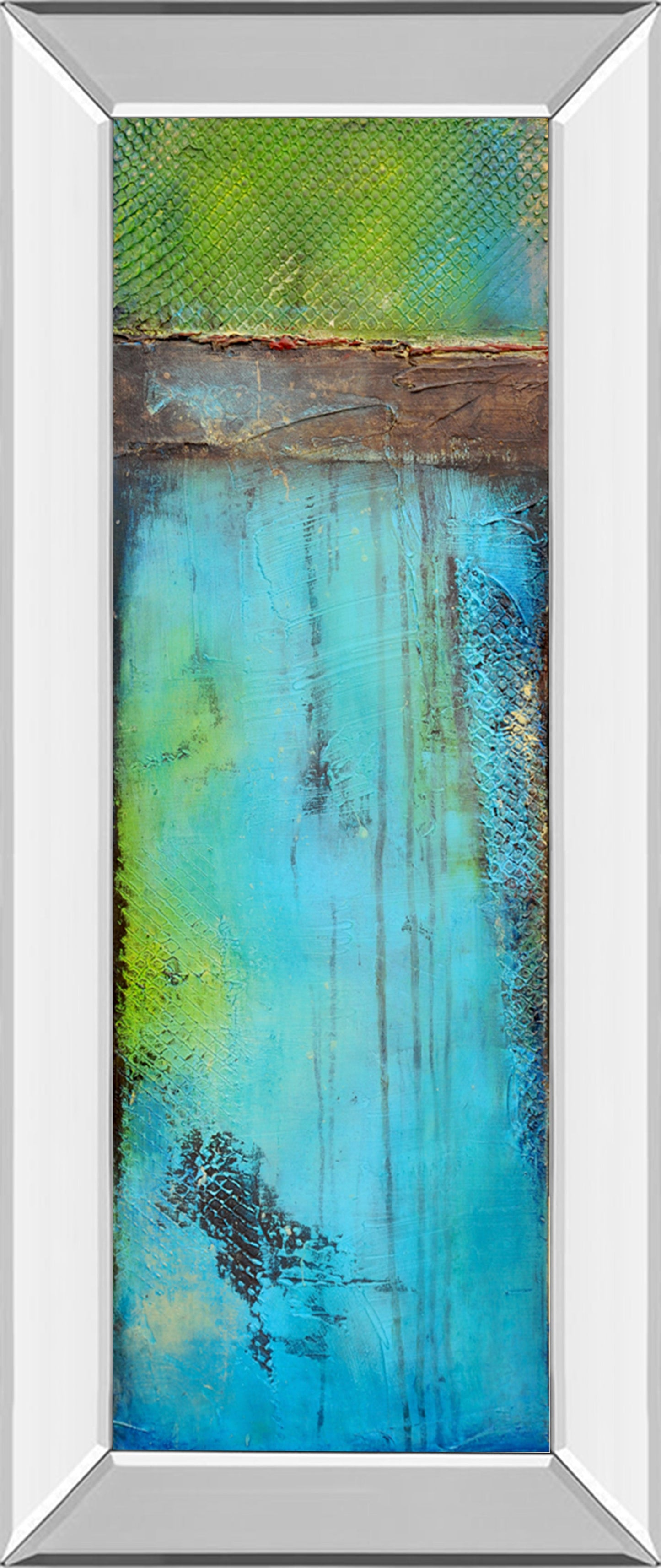Mirrored Frame Fisher Island II By Erin Ashley