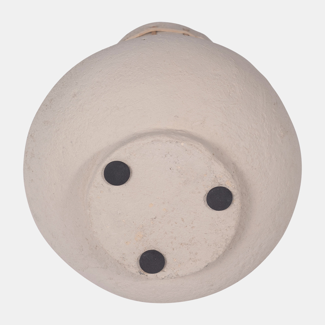 Ecomix, Top Weave Nomad Vase, Ivory