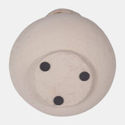 Ecomix, Top Weave Nomad Vase, Ivory