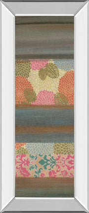 Mirrored Frame Pretty In Pink III By Willie Green-Aldridge