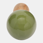 Madera, hongo cónico
