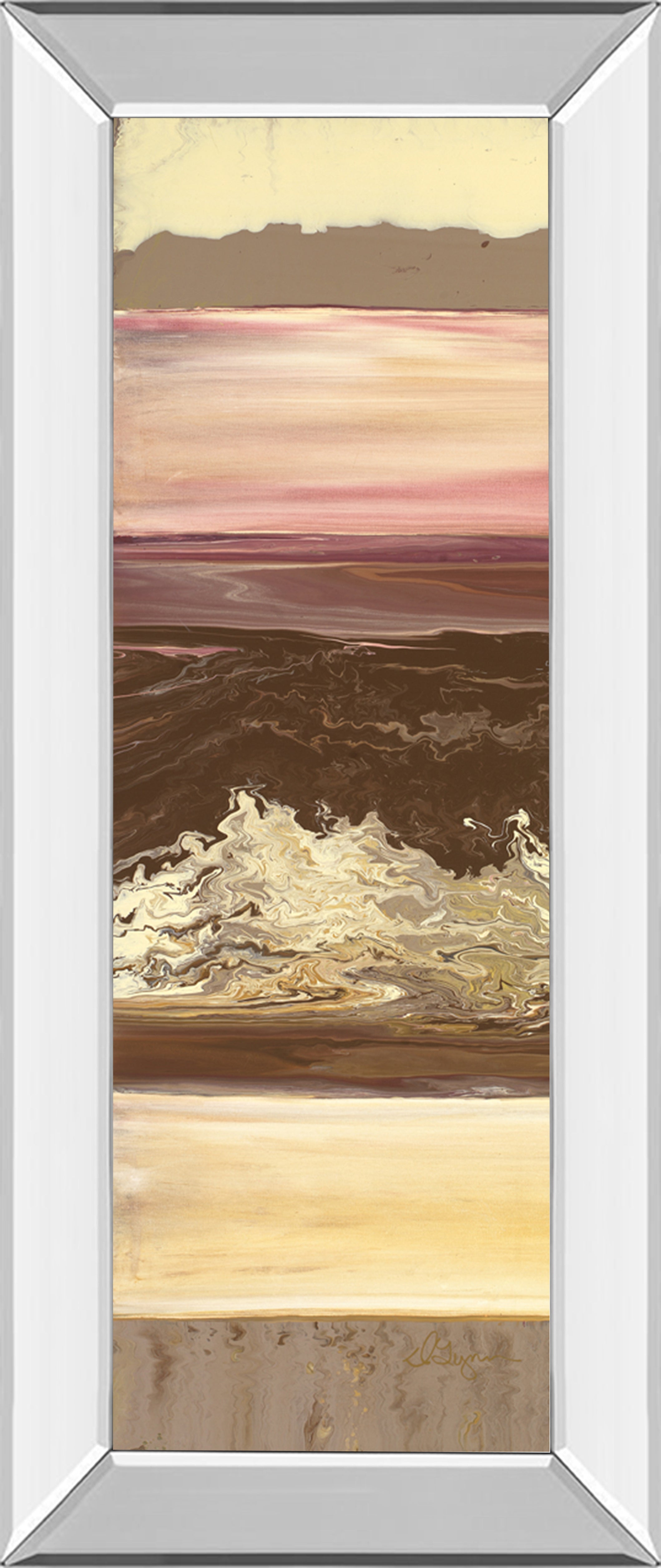 Mirrored Frame Down Under I By Dlynn Roll