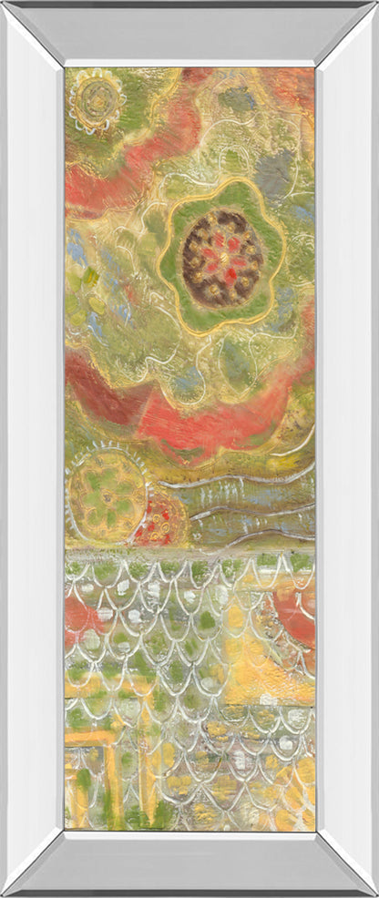Mirrored Frame Moroccan Whimsy I By Karen Deans