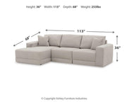 Next-Gen Gaucho 3-Piece Sectional Sofa with Chaise