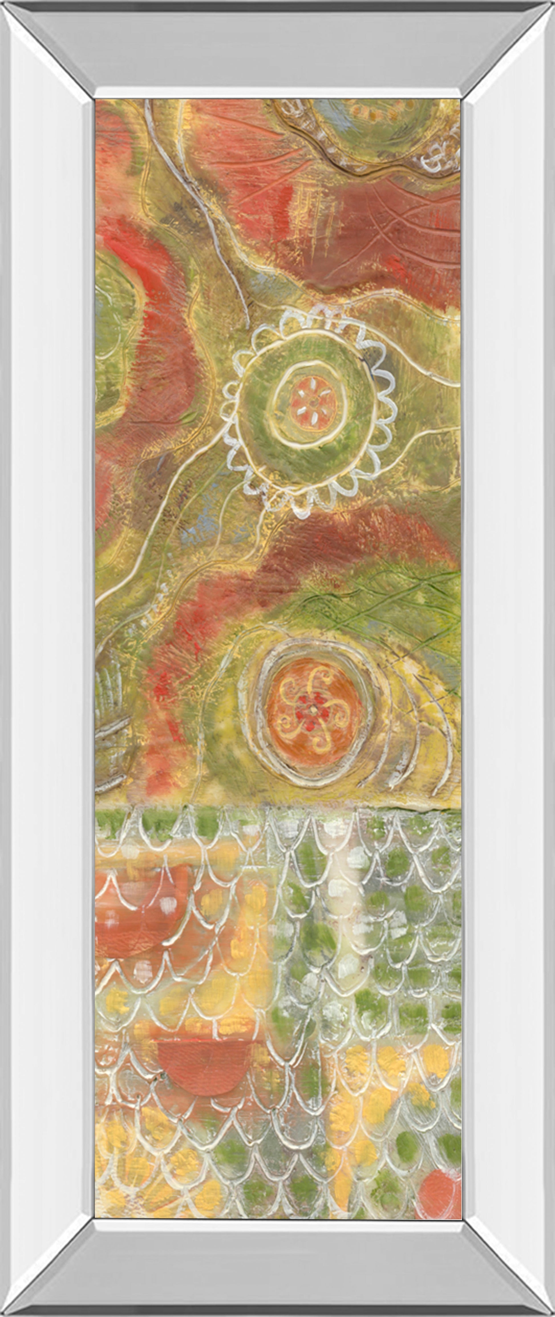 Mirrored Frame Moroccan Whimsy II By Karen Deans