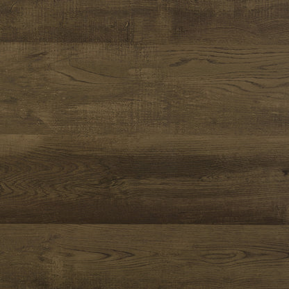 Mesa de bar de bistró redonda Burkhart de 35 pulgadas de altura, roble marrón