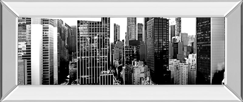Mirrored Frame Panorama Of Nyc VII By Jeff Pica