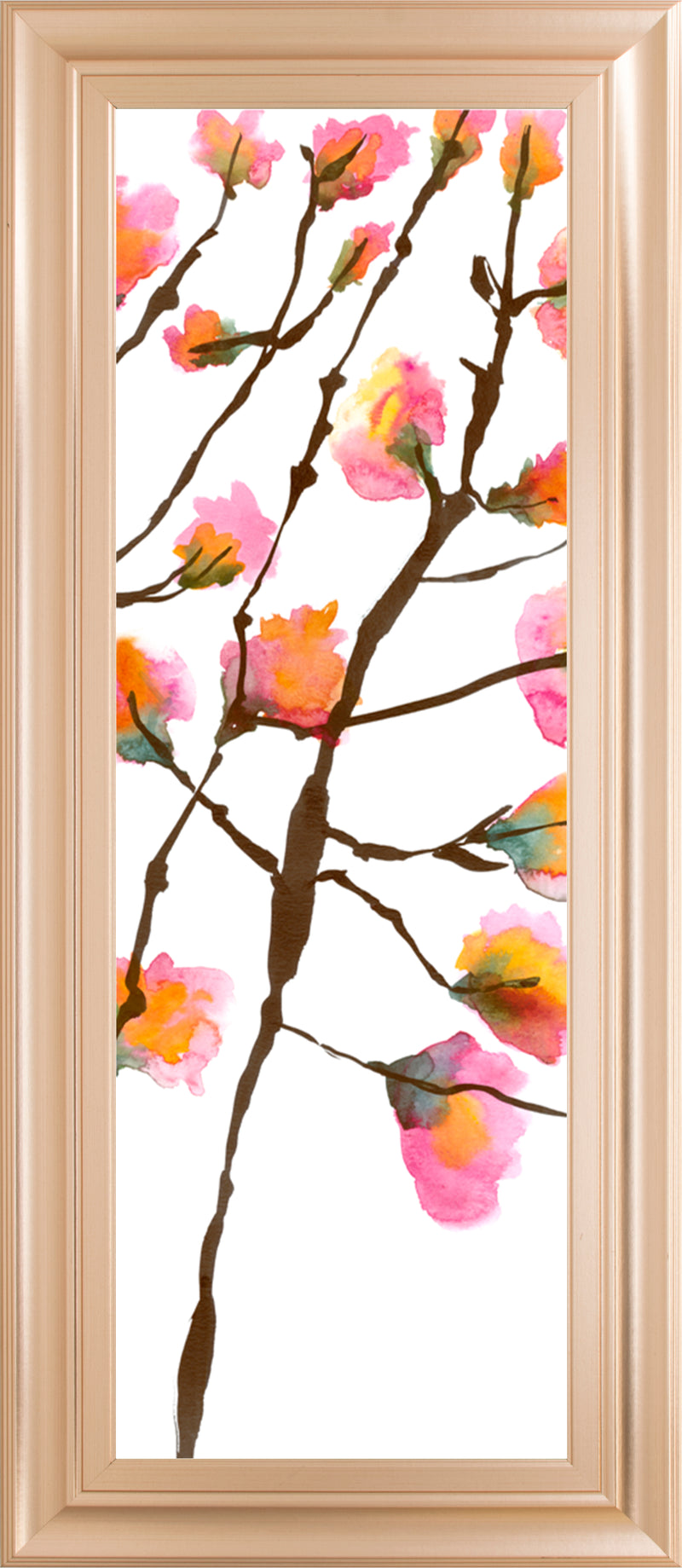 Inky Blossoms II By Deborah Velasquez