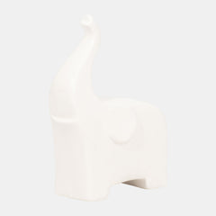 Cer, 7" Trunk Up Elephant, Cotton