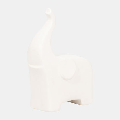 Cer, 7" Trunk Up Elephant, Cotton