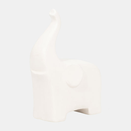 Cer, 7" Trunk Up Elephant, Cotton