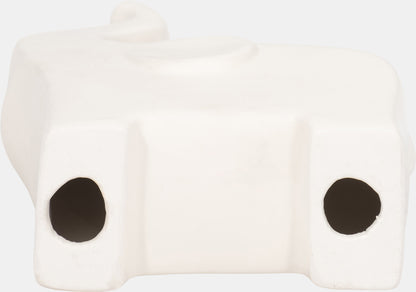 Cer, 7" Trunk Up Elephant, Cotton