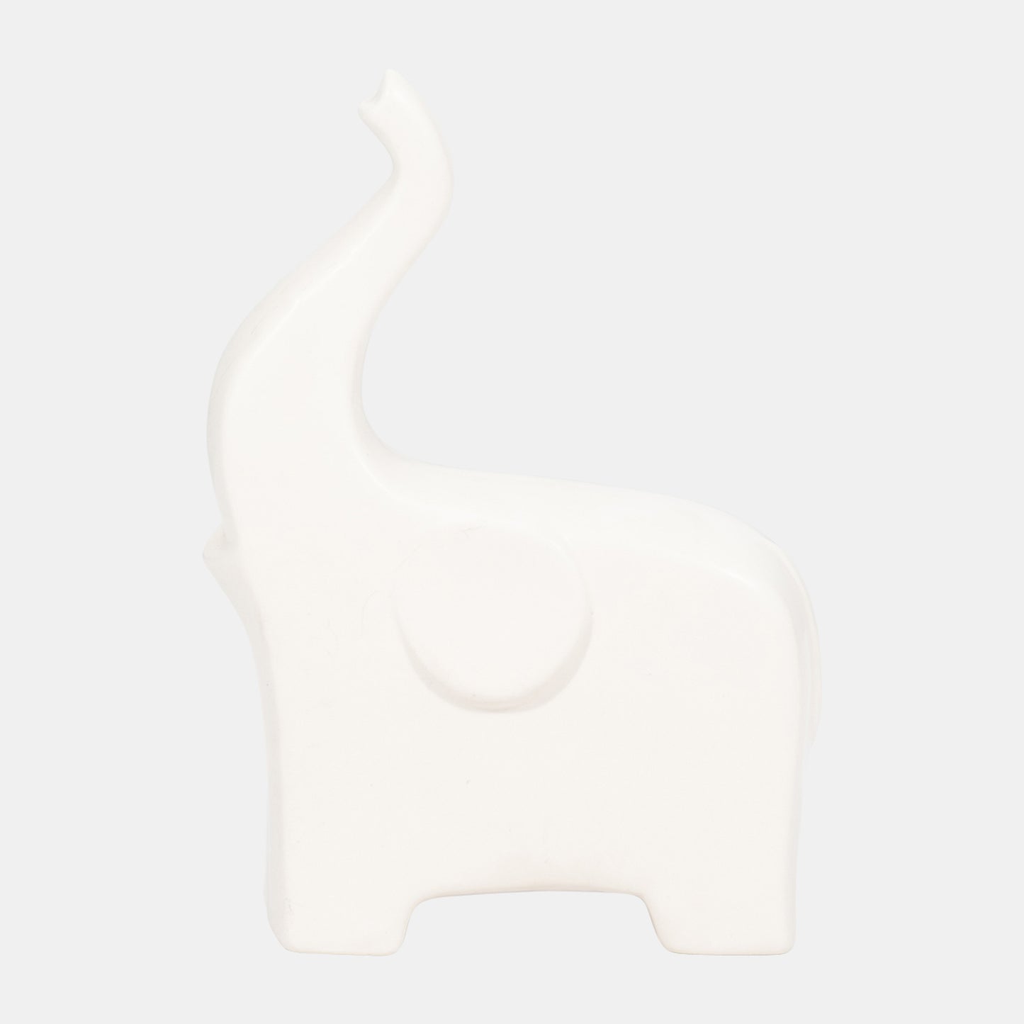 Cer, 7" Trunk Up Elephant, Cotton