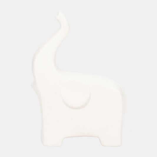 Cer, 7" Trunk Up Elephant, Cotton