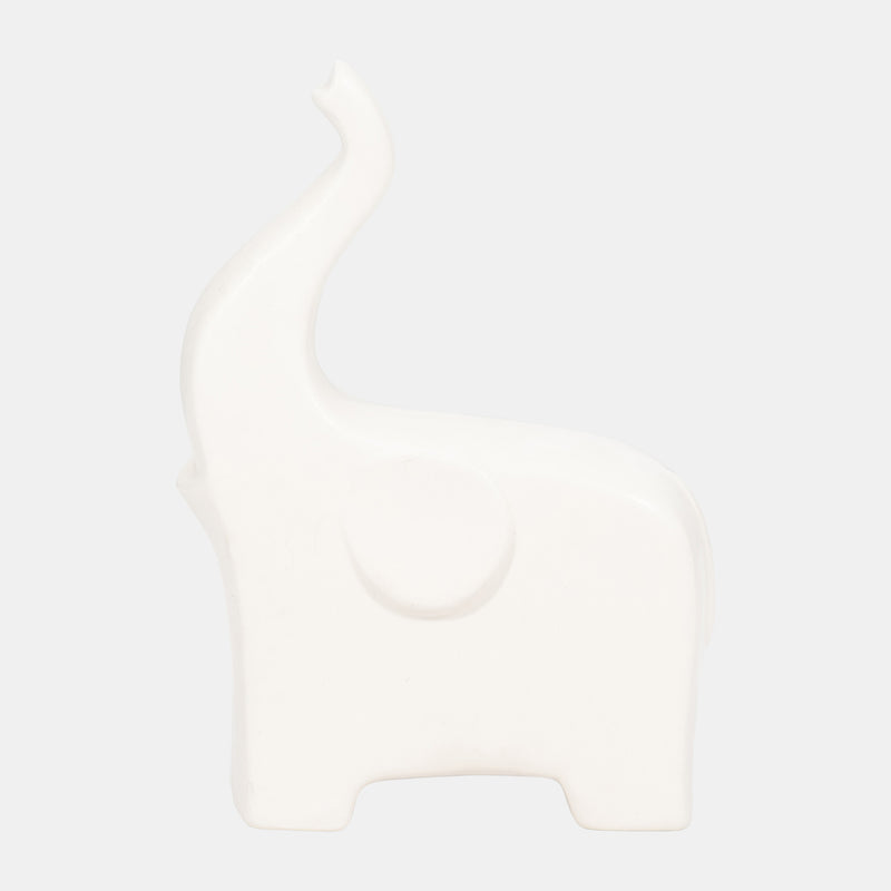 Cer, 7" Trunk Up Elephant, Cotton