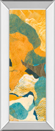 Mirrored Frame Mountain Shapes II By Carolyn Roth
