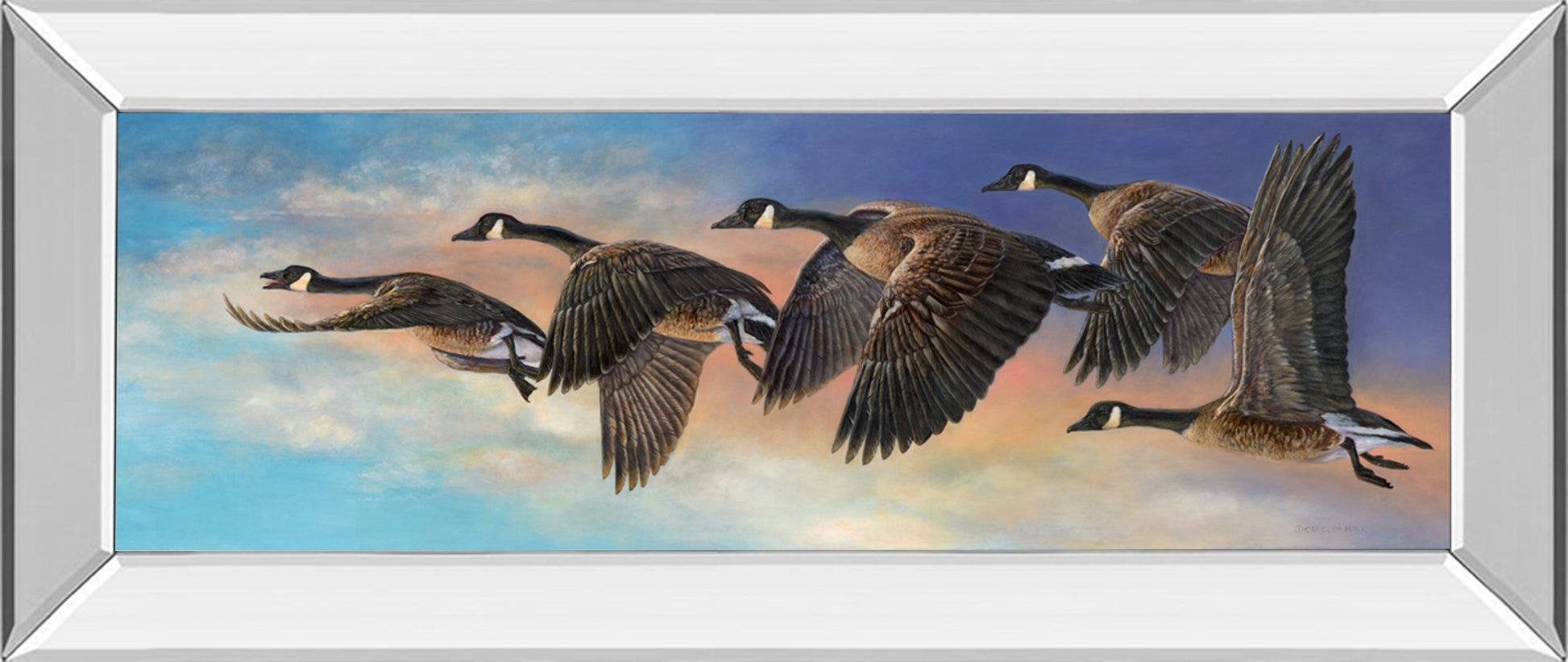 Mirrored Frame Ascent By Carolyn Mock