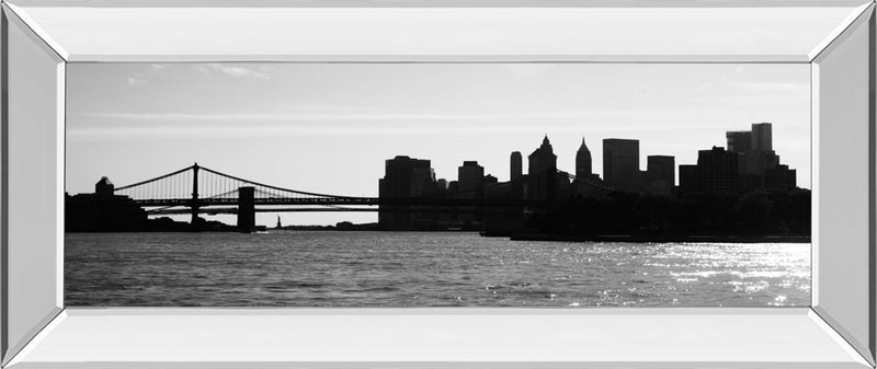 Mirrored Frame Ny Scenes I By Jeff Pica