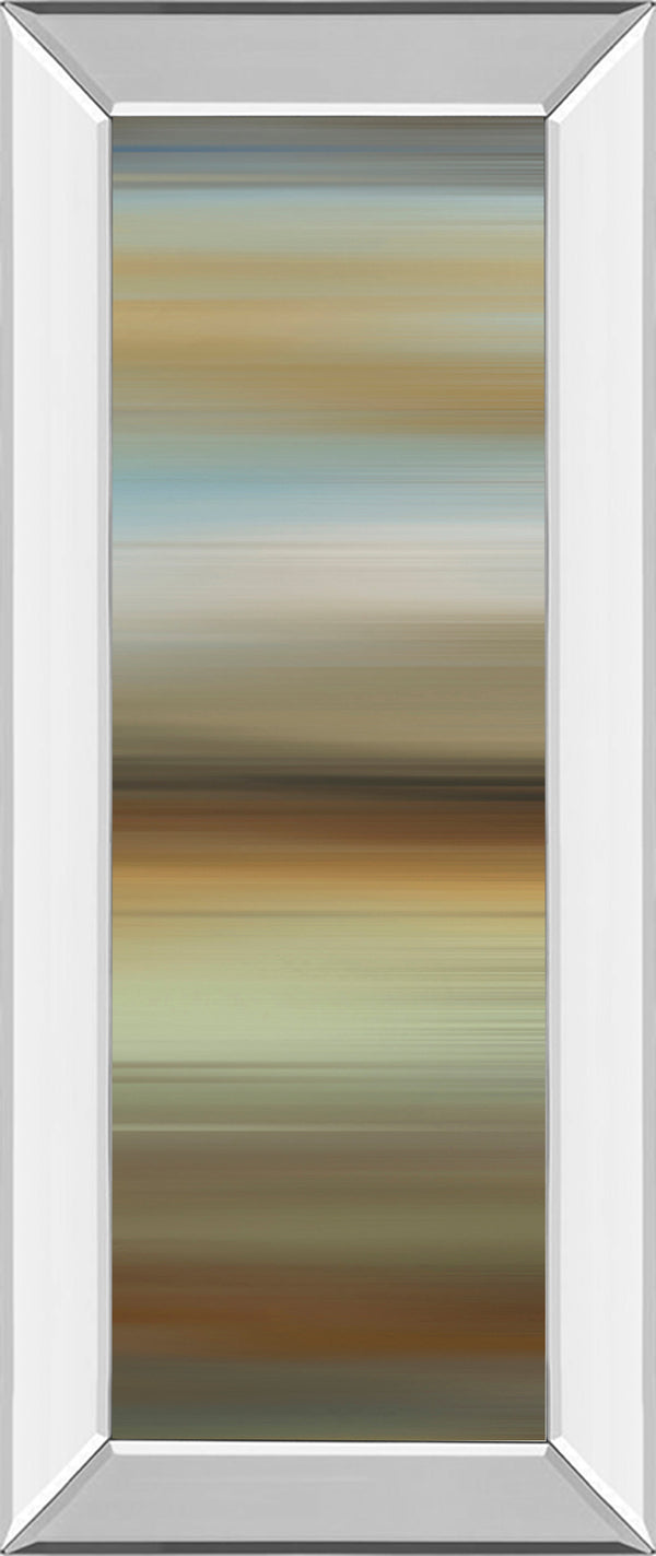 Mirrored Frame Abstract Horizon II By James Mcmaster