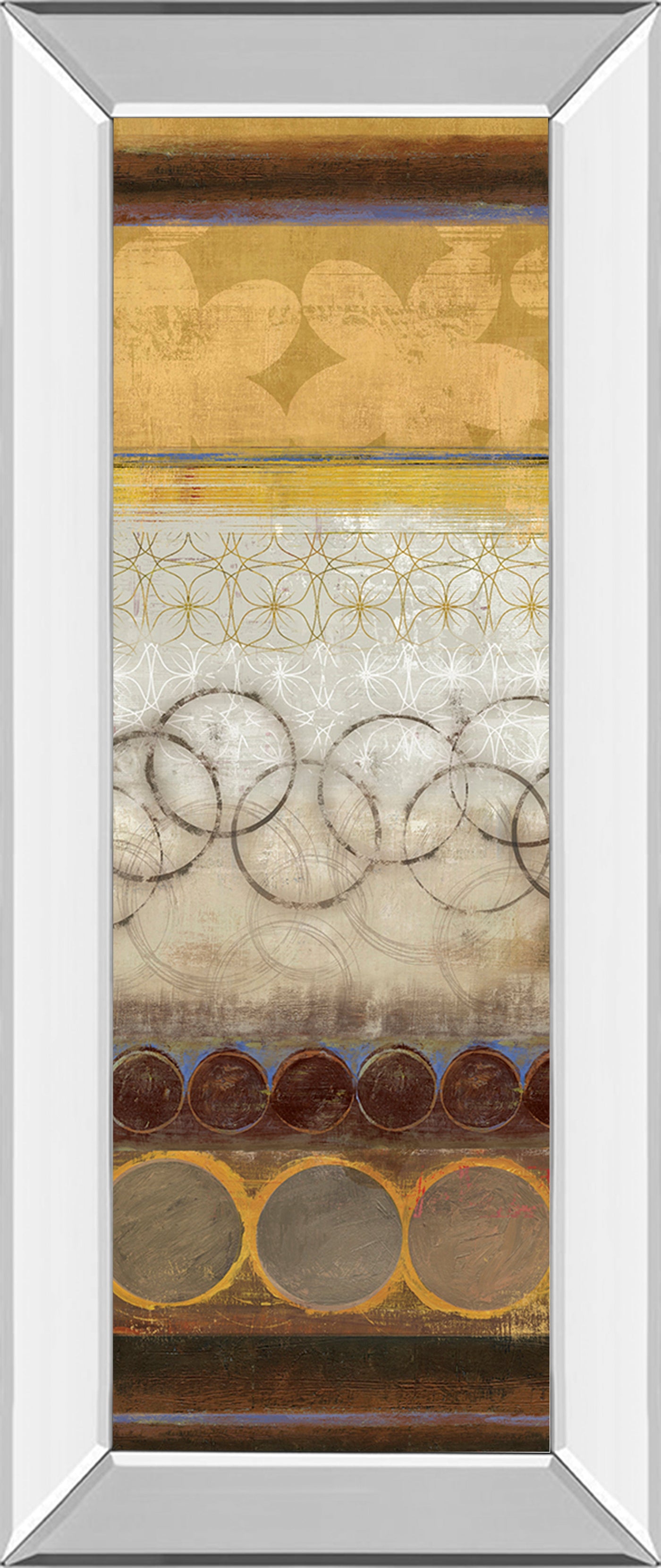 Mirrored Frame Mellow I By Allison Pearce