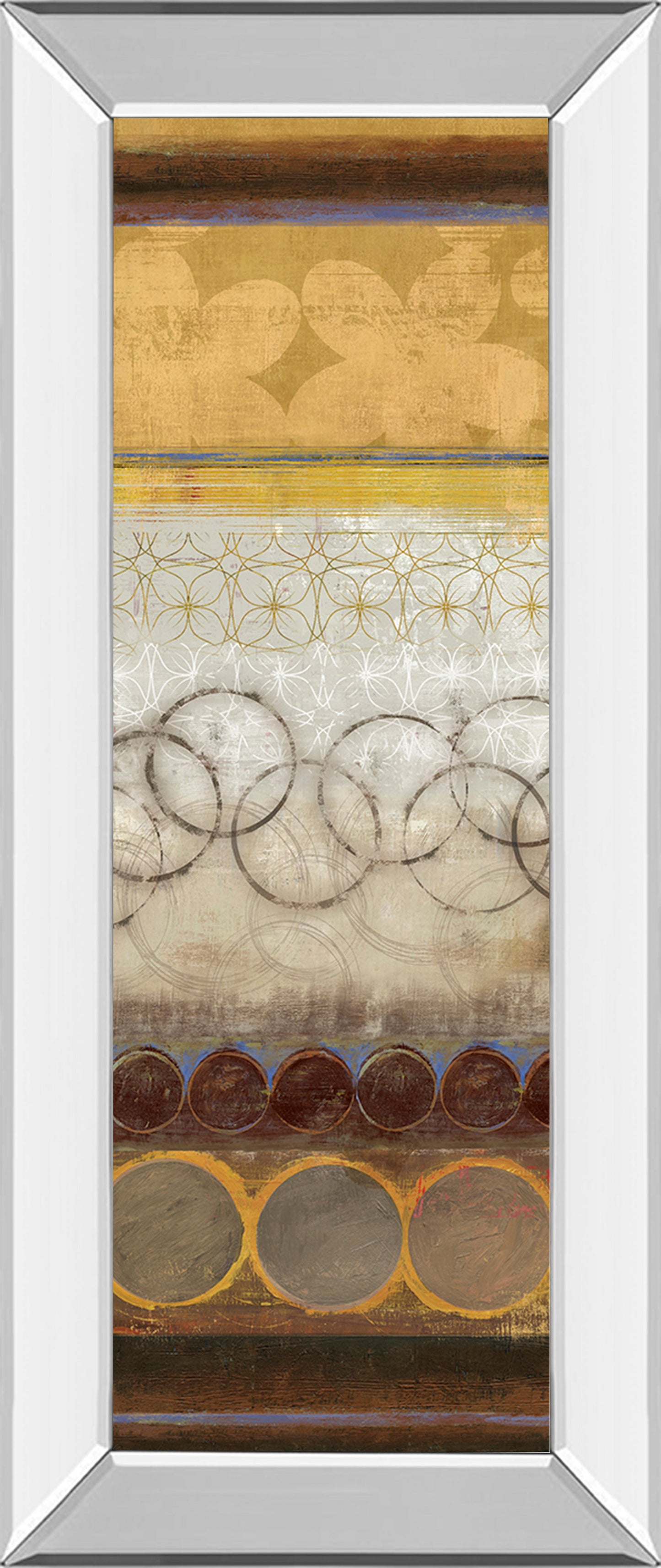 Mirrored Frame Mellow I By Allison Pearce