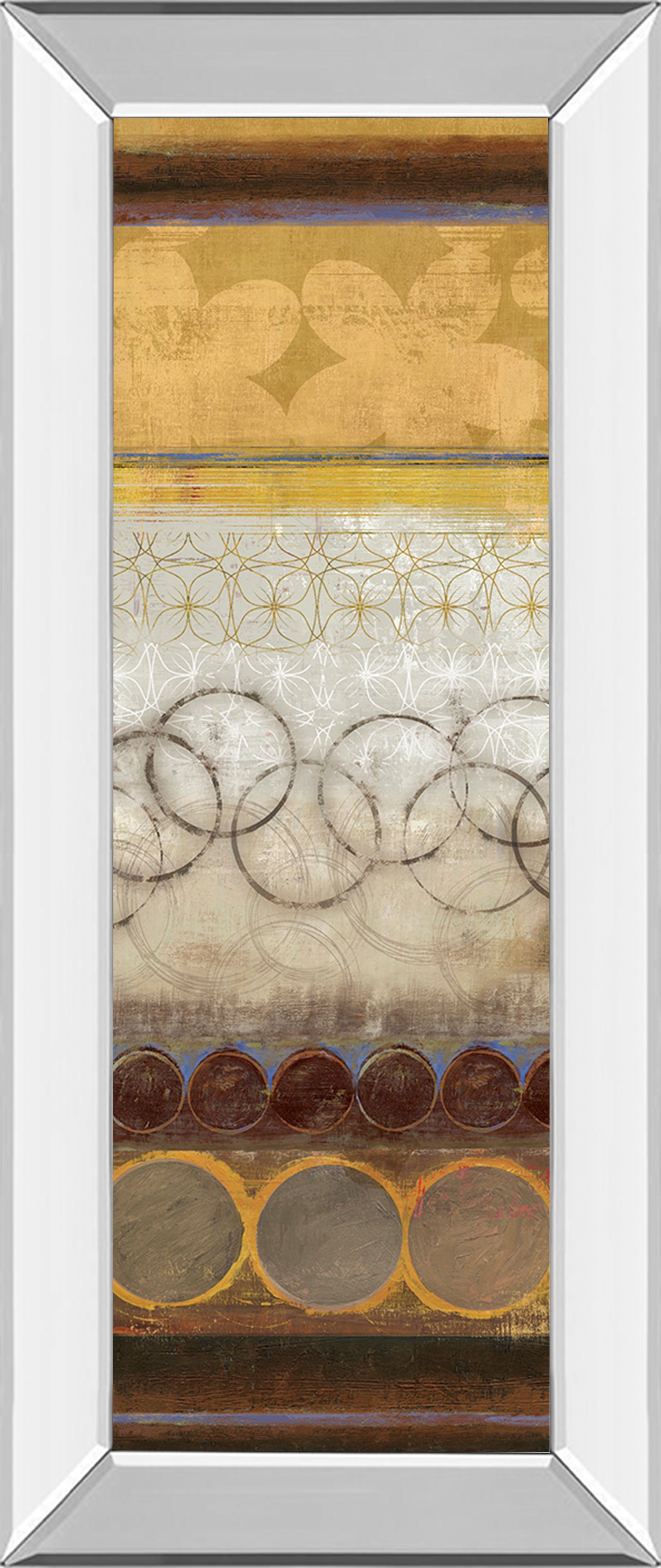 Mirrored Frame Mellow I By Allison Pearce