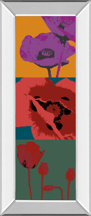 Mirrored Frame Pop Poppies By LI-Legger, D