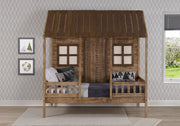 Front Porch Country Low Loft Bed