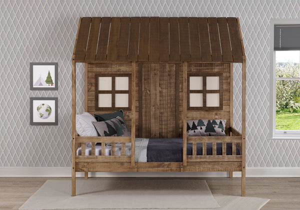 Front Porch Country Low Loft Bed