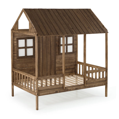 Front Porch Country Low Loft Bed