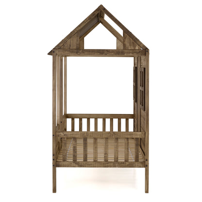 Front Porch Country Low Loft Bed