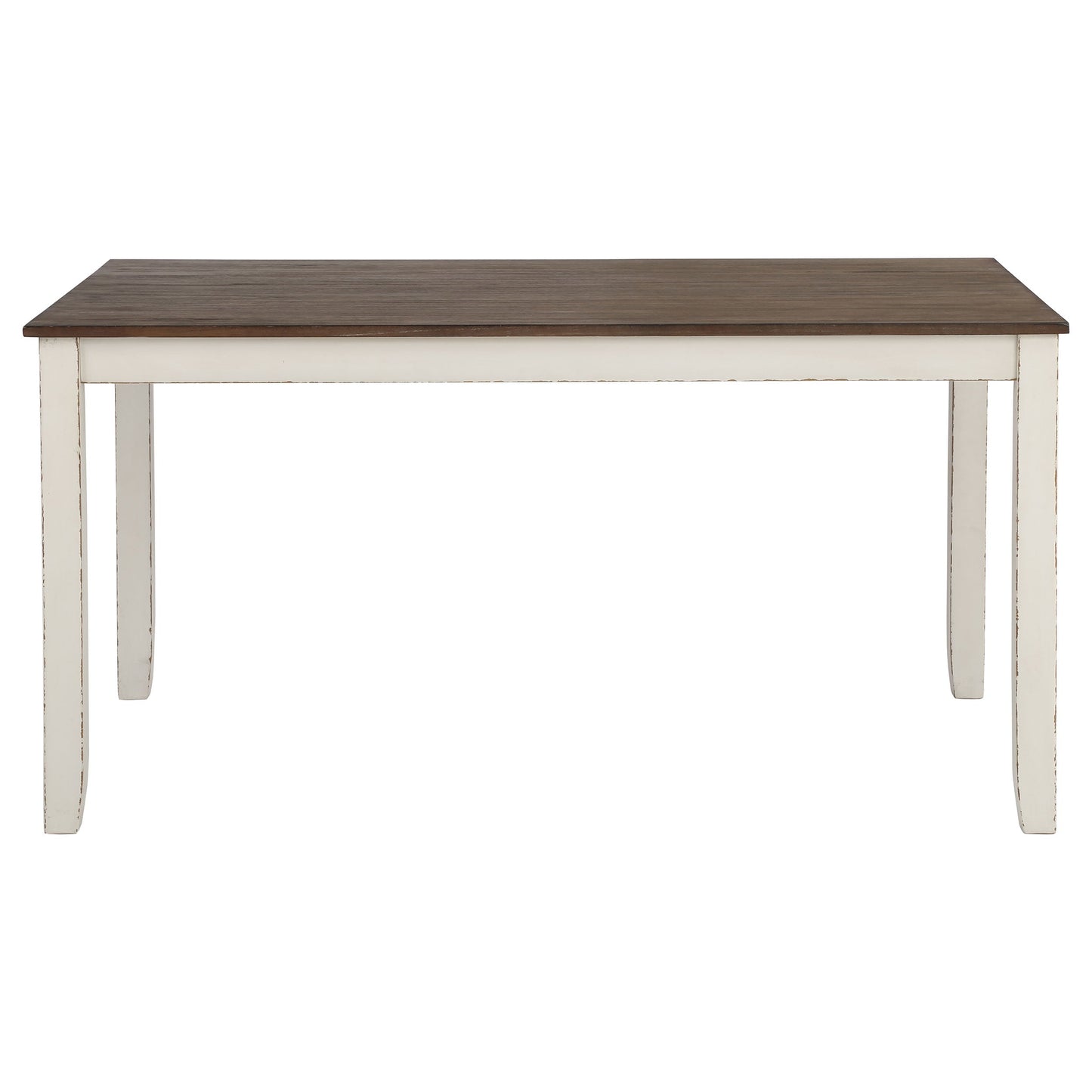 Juego de comedor rectangular Fortress Vintage Vanilla