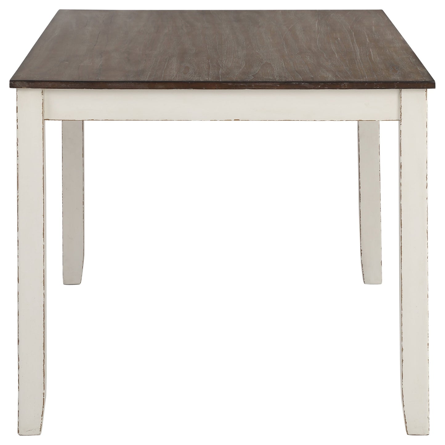 Juego de comedor rectangular Fortress Vintage Vanilla