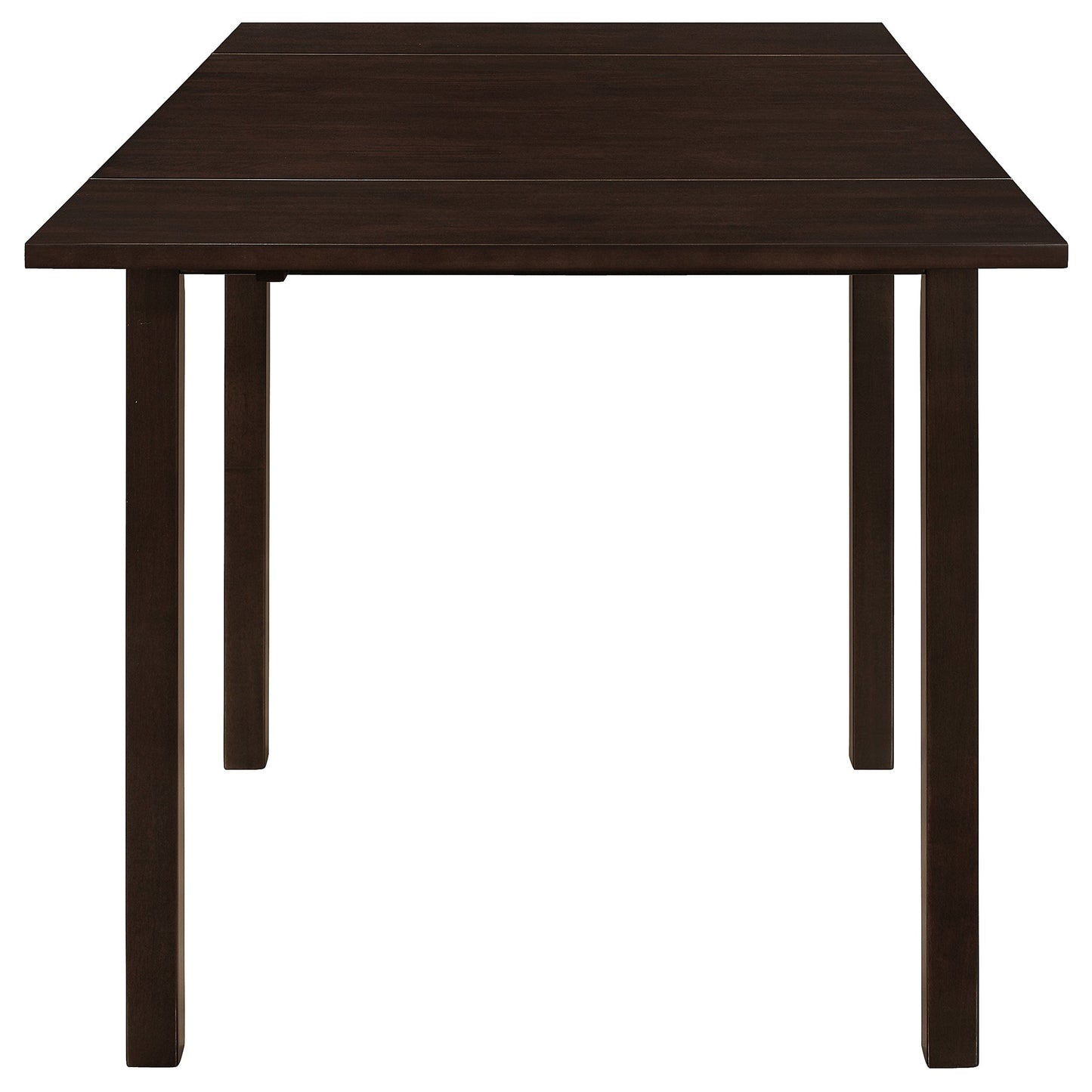 Kelso Drop Leaf Dining Table Set Cappuccino and Tan
