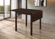 Mesa de comedor extensible rectangular Kelso de 52 pulgadas color capuchino