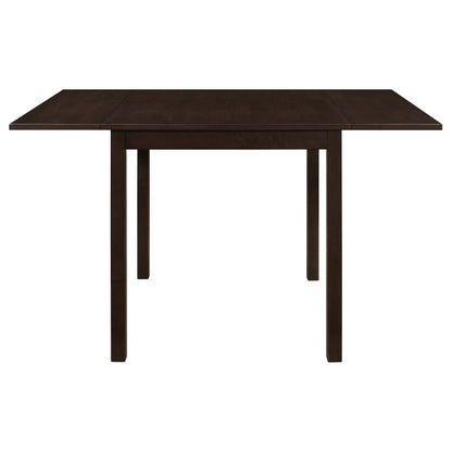 Kelso Rectangular 52-inch Extension Dining Table Cappuccino