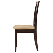 Kelso Lattice Back Dining Side Chair Cappuccino (Set of 2)